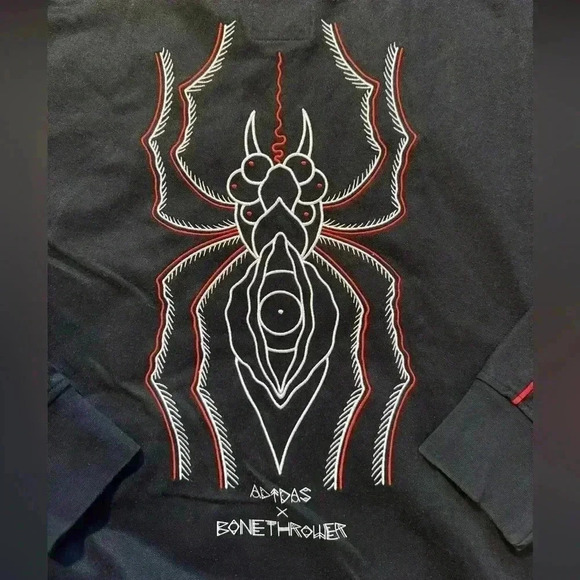 Adidas X Bonethrower Zip Up Track Jacket David Cook  L - Picture 4 of 4